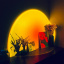 Проекційний світильник Light Lamp 8Q Sunset Чорний AN 615558 Луцьк