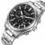 Наручний годинник чоловічий Lee cooper Fenix Black Сріблястий (3444) Ніжин
