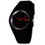 Наручний годинник чоловічий Skmei Rubber Black 9068 Чорний (1525) Кременець