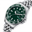 Наручний годинник чоловічий Lee Cooper Daytona Green Сріблястий (3432) Днепр