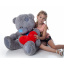 Плюшевий ведмедик з серцем Mister Medved Me to You 100 см Сірий (094) Суми