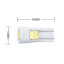 Комплект світлодіодних ламп Napo T10-5630-6smd-Ceram W5W T10 4 шт Білий (2508493533) Дніпро