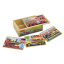 Дерев'яний пазл 4 в 1 Melissa&Doug Машинки 12х4 елементів 15х20 см MD3794 Бердичев