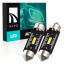Комплект світлодіодних ламп Napo LED SJ-7020-1SMD-CANBUS 39mm C5W C10W 2 шт Білий (2530565789) Кривой Рог