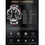 Тактичний наручний годинник Smael 8087 Black (16682-hbr) Каменка-Днепровская