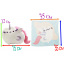 Комплект 2Life М'яка іграшка Pusheen cat 15х12 см та рушник 35х35 см v-12452 Южноукраинск