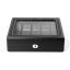 Шкатулка для зберігання годинників Salvadore 15W-KCC 28x26x10 см Чорний Курень