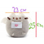 М'яка іграшка 2Life Pusheen cat 23х25 см Сірий (v-11281) Калуш