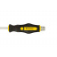 Викрутка ударна шліцева магнітна MASTERTOOL GM EXTERNAL HEX SL6х125 мм ручка з покриттям TPR (49-6612) Житомир