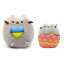 Набір м'яких іграшок S&T Pusheen cat 23х25 см та 12х15 см (vol-10453) Оріхів