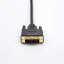 Кабель PrologiX Premium HDMI/DVI V 1.3 M/M Single link 181 0.5 м Black PR-HDMI-DVI-P-01-30-05m Київ