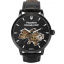 Наручний годинник чоловічий BESTA Skeleton UA Black Чорний (3121) Березне