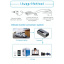 Перетворювач напруги інвертор UKC AC/DC 12V-220V 1000W Power Inverter Silver Южноукраїнськ