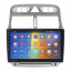 Штатная магнитола Lesko 9" Peugeot 307 I 2001-2005 4/64Gb CarPlay 4G Wi-Fi GPS Prime Черкаси