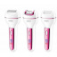 Жіночий епілятор з насадками VGR V-732 3в1 Рожевий (1985500939) Боярка