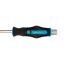 Викрутка ударна хрестова магнітна MASTERTOOL GM EXTERNAL HEX PH3х200 мм ручка з покриттям TPR (49-6320) Володарськ-Волинський