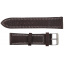 Ремінець для годинника Mykhail Ikhtyar шкіряний 22 мм Темно-коричневий (S529-22S dark brown) Київ