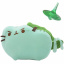 Комплект 2Life М'яка іграшка Pusheen cat Кіт-дракон 12х15см та юла Зелений v-12305 Боярка
