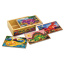 Дерев'яний пазл 4 в 1 Melissa&Doug "Динозаври" 12х4 елементів 15х20 см MD3791 Хмельник