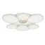 Стельова люстра LED Sunlight 5890/3+3 Білий Херсон