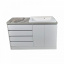 Пластикова тумба із умувальником The MIX Big 2 130x85x45 см White Киев