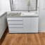 Пластикова тумба із умувальником The MIX Big 2 130x85x45 см White Киев