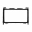 Перехідна рамка Lesko 9" для Mercedes-Benz B200 Vito Viano BE 028N Чорний (6528-22636) Рівне