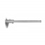 Штангенциркуль механічний 200 мм крок 0,02 MASTERTOOL GM (30-0620) Костополь