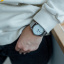 Наручний годинник жіночий Geneva Steel Silver Сріблястий (800) Лубни
