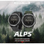 Наручний годинник чоловічий з компасом North Edge Alps 2 ремінці Чорний (3097) Коломыя