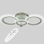 Стельова LED люстра Sunlight W8067/2+1 Білий Прилуки