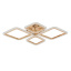 Стельова LED люстра Sunlight 5331/2+2 Gold Киев