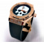 Чоловічий наручний годинник Hublot з черепом 45 мм Золотий (2104618465) Нововолинськ
