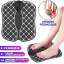 Масажний електричний килимок для ніг Foot Massager EMS Чорний Вараш