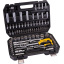 Набір ключів та насадок торцевих MASTERTOOL CrV 1/4" та 1/2" 94 шт 78-5094 Николаев
