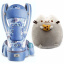 Хипсит Эрго-рюкзак кенгуру переноска Baby Carrier 6 в 1 Синий и игрушка кот c Печеньем Пушин кэт (vol-2842) Косов