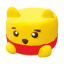 Набор для лепки Squishy Squiny Pooh ТМ Lovin 70128 с воздушным пластилином Королёво