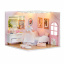 Ляльковий будинок конструктор DIY Cute Room H-024 Enjoy the life Румбокс Вишневе
