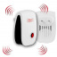 Електронний відлякувач для комах No Brand Pest Repeller 9x3x6 см Біло-чорний (2104618538) Березнегувате