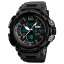 Годинник наручний Skmei 1343 Black 1343BK (15945-hbr) Васильков