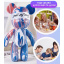 Набір для творчості No Brand Fluid Bear DIY Bearbrick Флюїдний Ведмедик із фарбами 23 см Різнокольоровий (2104618542) Харків