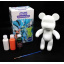 Набір для творчості No Brand Fluid Bear DIY Bearbrick Флюїдний Ведмедик із фарбами 23 см Різнокольоровий (2104618542) Харків