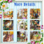 3D румбокс Діорама ляльковий будинок Бук Нук "Садовий Будиночок" CuteBee DIY DollHouse (M411) Хмельник