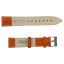 Ремешок для часов кожаный Mykhail Ikhtyar 18 мм Рыжий (S18-418S orange) Долина