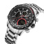 Часы мужские наручные Naviforce Fire NF9182 Silver Black NF9182 S/B (15216-hbr) Умань