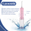 Іригатор H2ofloss HF-10 mini Pink Косів