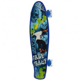 Скейт пенніборд Profi 56x14 см Синій (МS-0749-52)