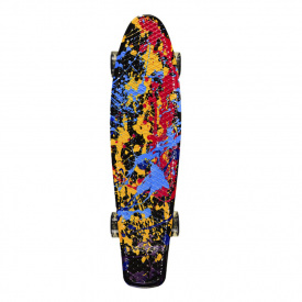 Скейт "Пенні борд" Bambi SC20410 колеса зі світлом принт 56 см