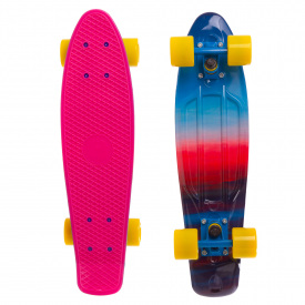 Скейтборд SP-Sport Penny ABSTRACT SK-4442-5 22 Рожевий