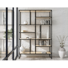 Стелаж GoodsMetall у стилі Лофт 2100х1400х400 СТЖ1181